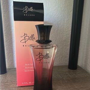 Mary Kay Bella Belara Perfume with Black Cap and Pink Gradient Bottle